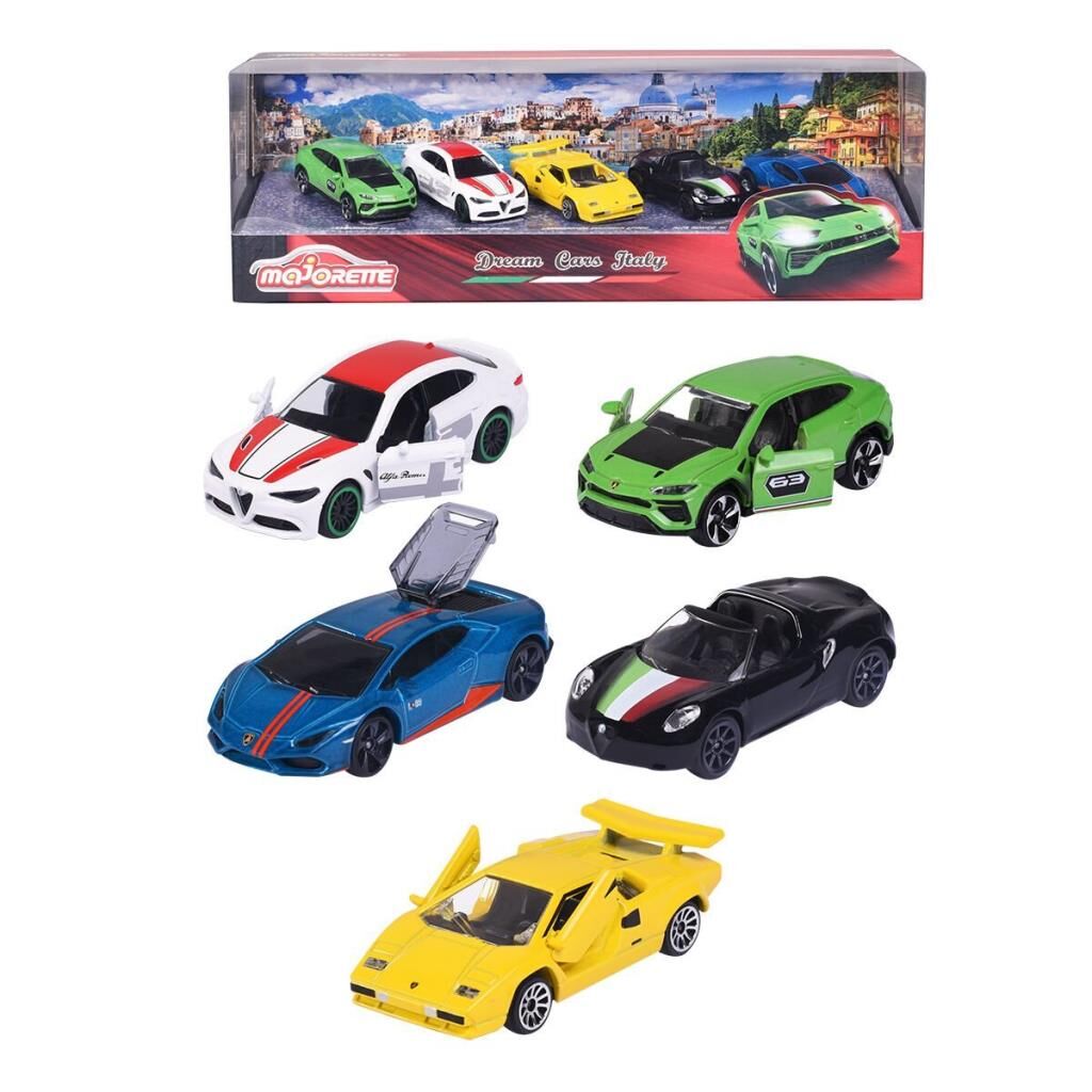Nessiworld  212053178 Majorette Dream Italy Araba 5 Parça