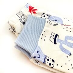 Sema Baby Sleeper Cactus Bebek Pijama Takımı 3-6 Ay - Mavi