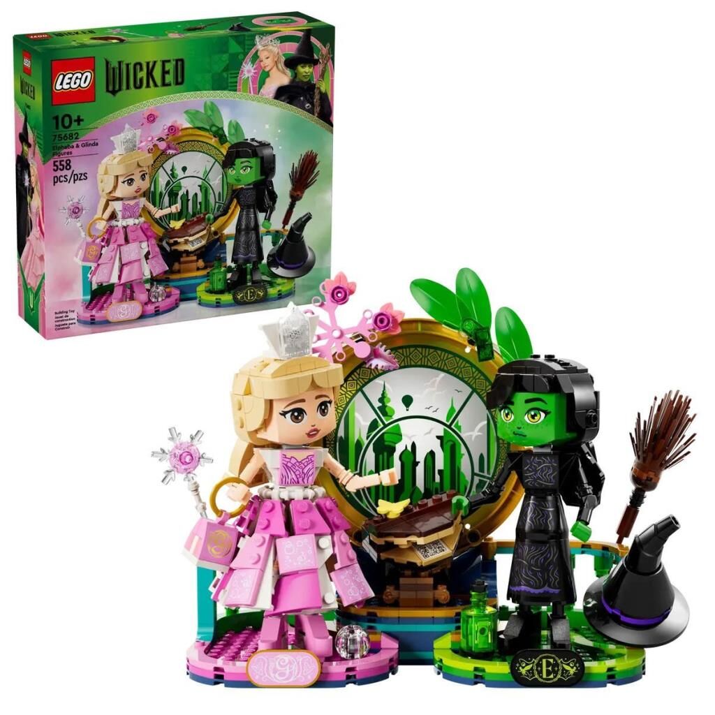 Nessiworld 75682 Lego Wicked - Elphaba ve Glinda Figürleri 558 parça +10 yaş