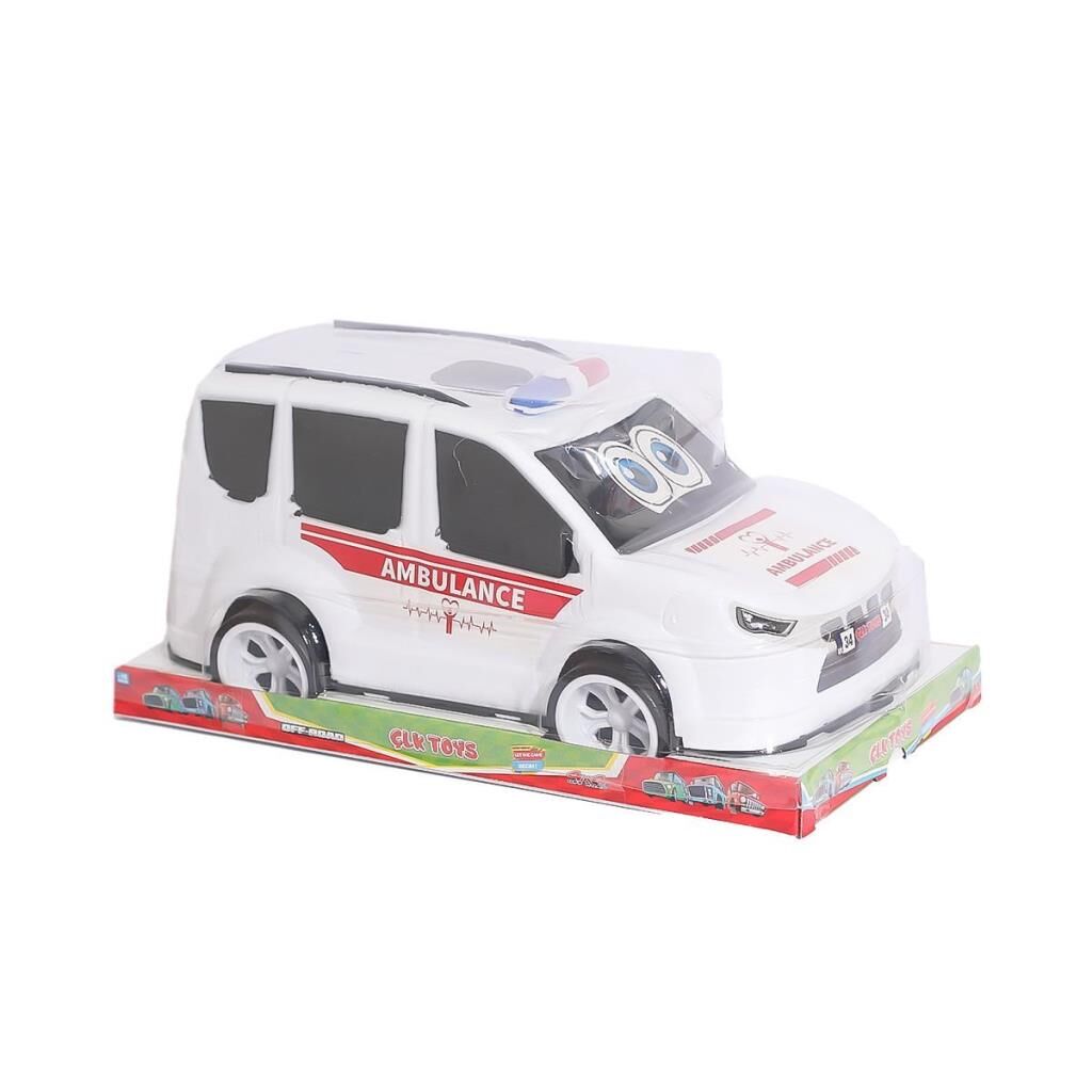 Nessiworld  CLK-252 Vakumlu Ambulans -Çalkan Oyuncak