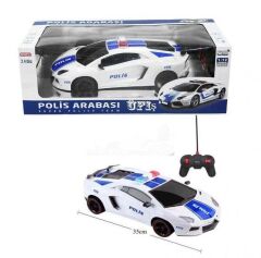 Nessiworld Uzaktan Kumandalı Usb Şarjlı Işıklı Polis Arabası 35 cm. toy-13