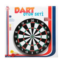 Nessiworld Kutulu Çivili 41,5 Cm Dart Oyun Seti