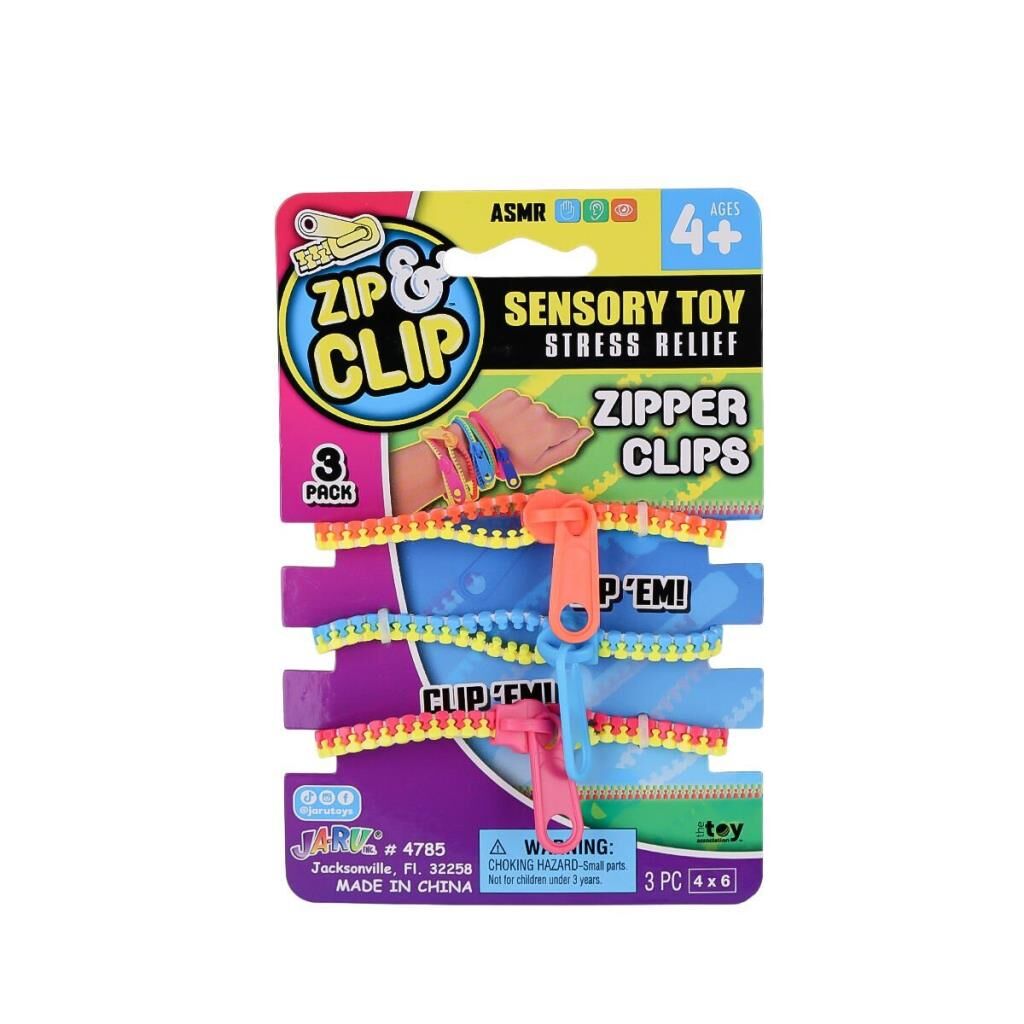 Nessiworld  4785 Zıp Clip Zipper Clips 3lü -Sunman