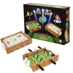 Nessiworld 412 Ahşap Hokey ve Masa Maçı Oyunu