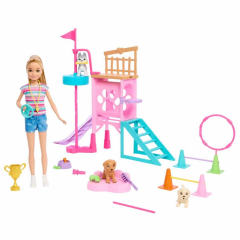 NessiWorld Barbie Stacie'nin Köpekçik Oyun Parkı HRM10