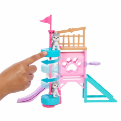 NessiWorld Barbie Stacie'nin Köpekçik Oyun Parkı HRM10