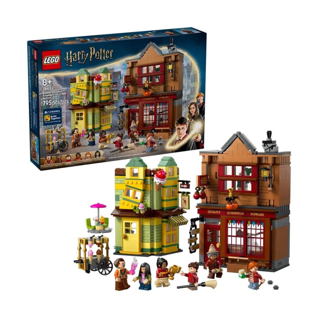 Nessiworld 76452 Lego Harry Potter-Quidditch Malzemeleri ve Dondurma Salonu 795 parça +8yaş