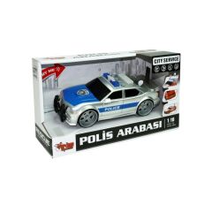 Nessiworld  WY620A-B 1:16 Sürtmeli Sesli Işıklı Polis Arabası -Vardem