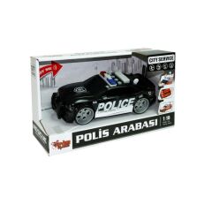 Nessiworld  WY620A-B 1:16 Sürtmeli Sesli Işıklı Polis Arabası -Vardem