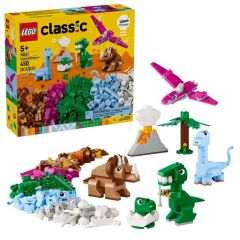 Nessiworld  11041 Lego Classic Yaratıcı Dinozorlar 450 parça +5 yaş
