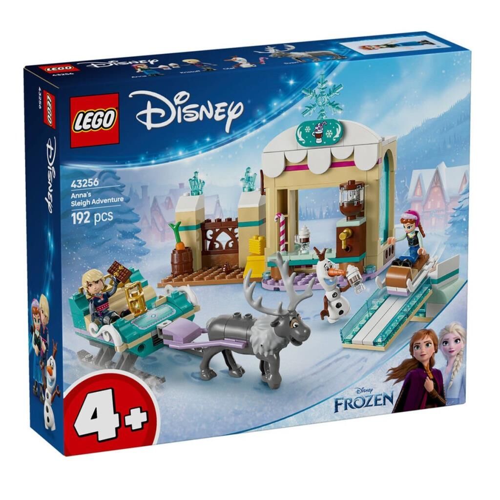 Nessiworld  43256 Lego Disney Prensesi Anna Kızak Macerası 192 parça +4 yaş