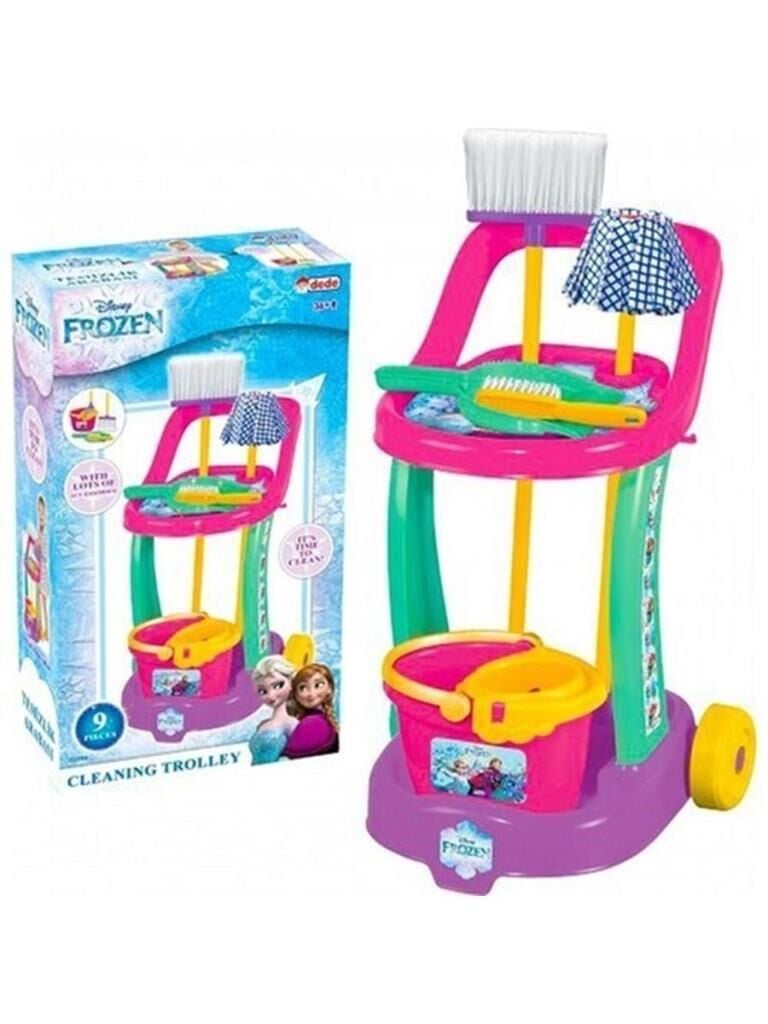 Nessiworld Orjinal Lisanslı Frozen Temizlik Arabası