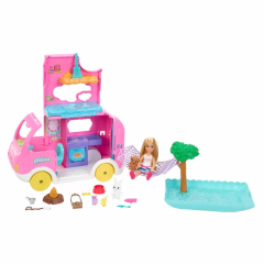 Nessiworld Barbie Chelsea'nin Yeni Karavanı HNH90