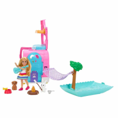 Nessiworld Barbie Chelsea'nin Yeni Karavanı HNH90