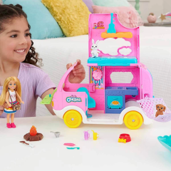 Nessiworld Barbie Chelsea'nin Yeni Karavanı HNH90