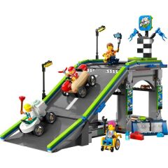 Nessiworld  60460 Lego City Senin Kuralların: Yarış Arabası Rampa Parçası 436 parça +6 yaş