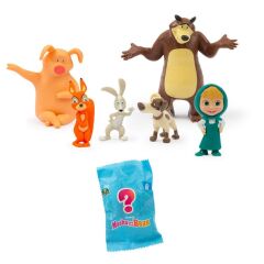 Nessiworld MHA31000 Maşa ve Koca Ayı 6lı Figür Set ve 1 Sürpriz Figür