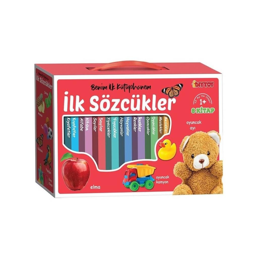 Nessiworld 2090 Dıytoy, İlk Kütüphanem-İlk Sözcükler 8'Li Mini Kitap Seti