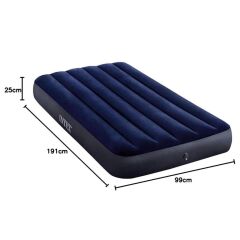 Nessiworld  IKY64757 Intex Twin Dura-Beam Klasik Yatak 99Cx191x25 cm