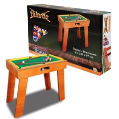 Nessiworld Akçiçek Ahşap Bilardo Oyunu