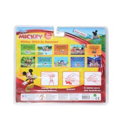 Nessiworld BK007 MİCKEY SİHİRLİ BOYAMA KİTABI  ST0403
