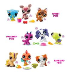 Nessiworld 6469 SUN-Littlest Pet Shop Minişler 3’lü Figür Setİ