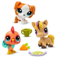 Nessiworld 6469 SUN-Littlest Pet Shop Minişler 3’lü Figür Setİ