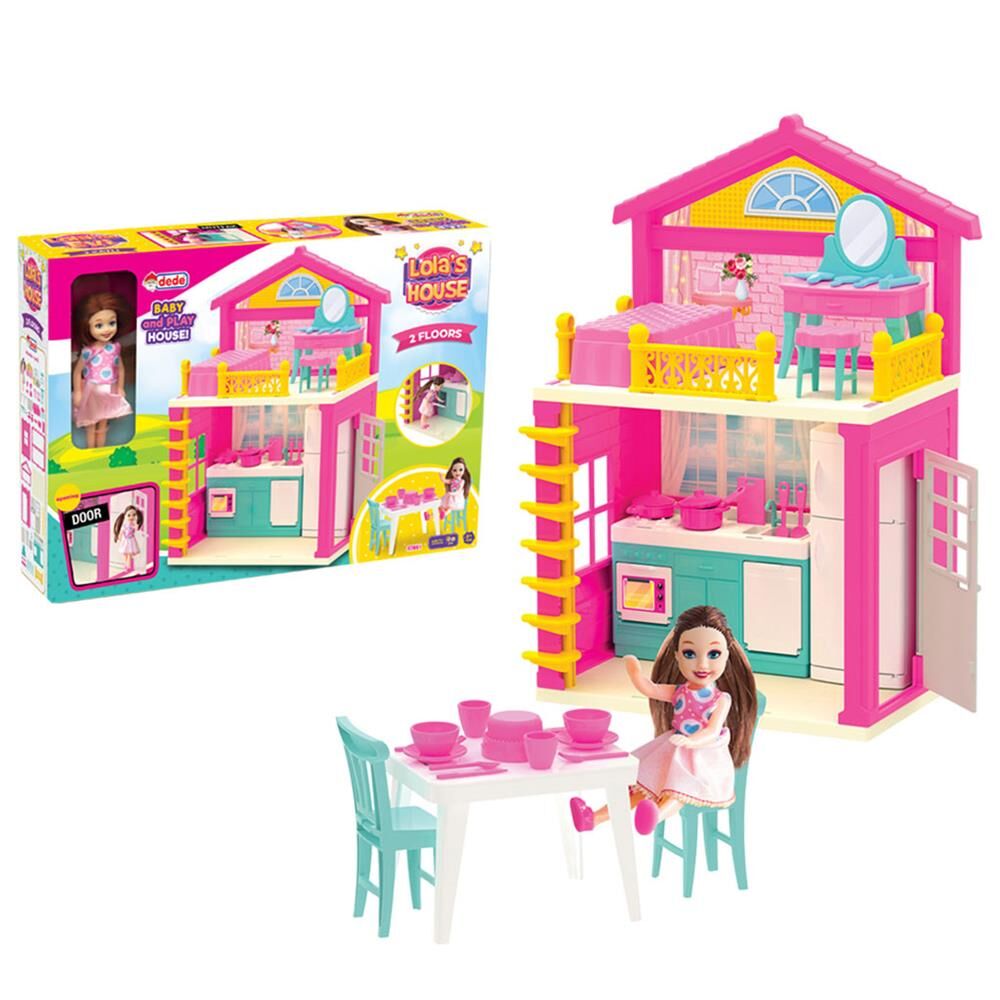 Nessiworld Lola'nın 2 Katlı Evi Aktivite Oyun Seti