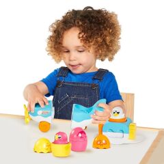 Nessiworld 73147 Tomy - 2si1 arada Uçak ve Saklambaçlı Yumurtalar 12-36 ay