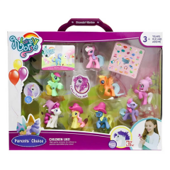 Nessiworld  8'li Mini Pony Figür Seti
