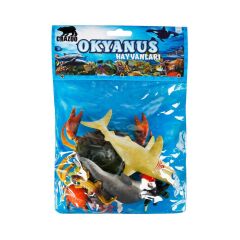 Nessiworld Okyanus Hayvanları Poşetli Hayvan Oyun Seti