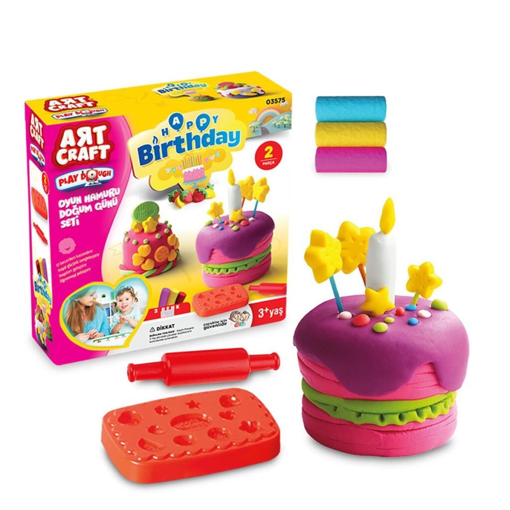 Nessiworld 03575 DOĞUM GÜNÜ OYUN HAMURU 150 GR.