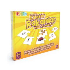 Nessiworld EDU-1006 Eşleştir Rakamlar Oyunu -Chiva