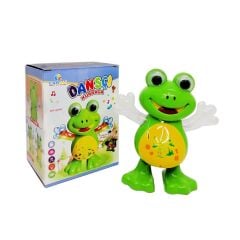 Nessiworld Pilli Işıklı Müzikli Danscı Kurbağa Oyuncak