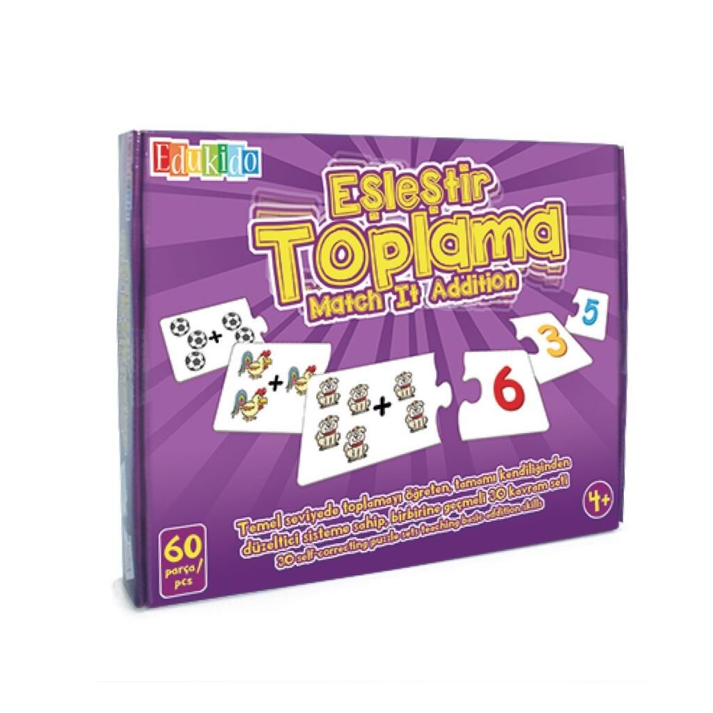 Nessiworld EDU-1007 Eşleştir Toplama 60 Parça -Chiva