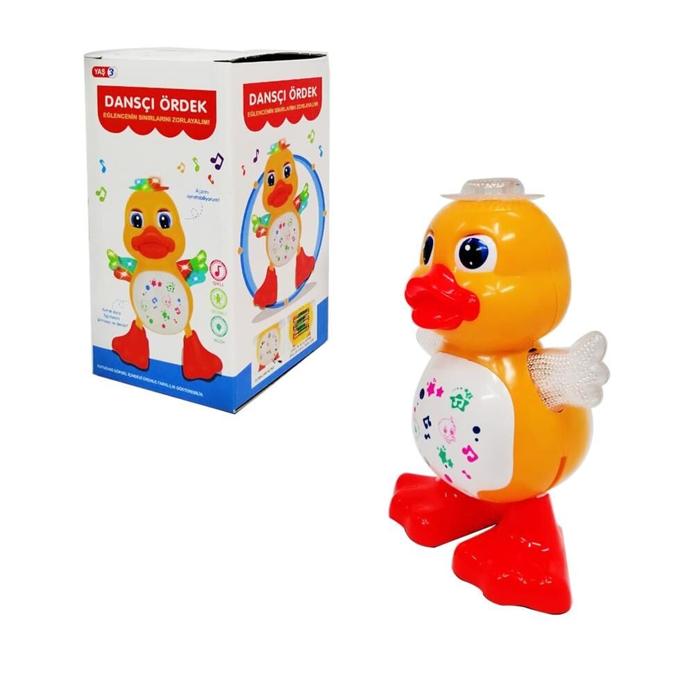Nessiworld Pilli Işıklı Müzikli Danscı Ördek Oyuncak