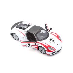 Nessiworld  28009 Burago Porsche 918 Spyder 1:24 Model Araba -Sunman
