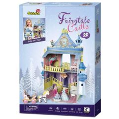 Nessiworld  CubicFun Peri Masalı Şatosu 3D Puzzle