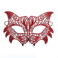 Nessiworld  Kırmızı Dantel Masquerade Maskesi 8 No
