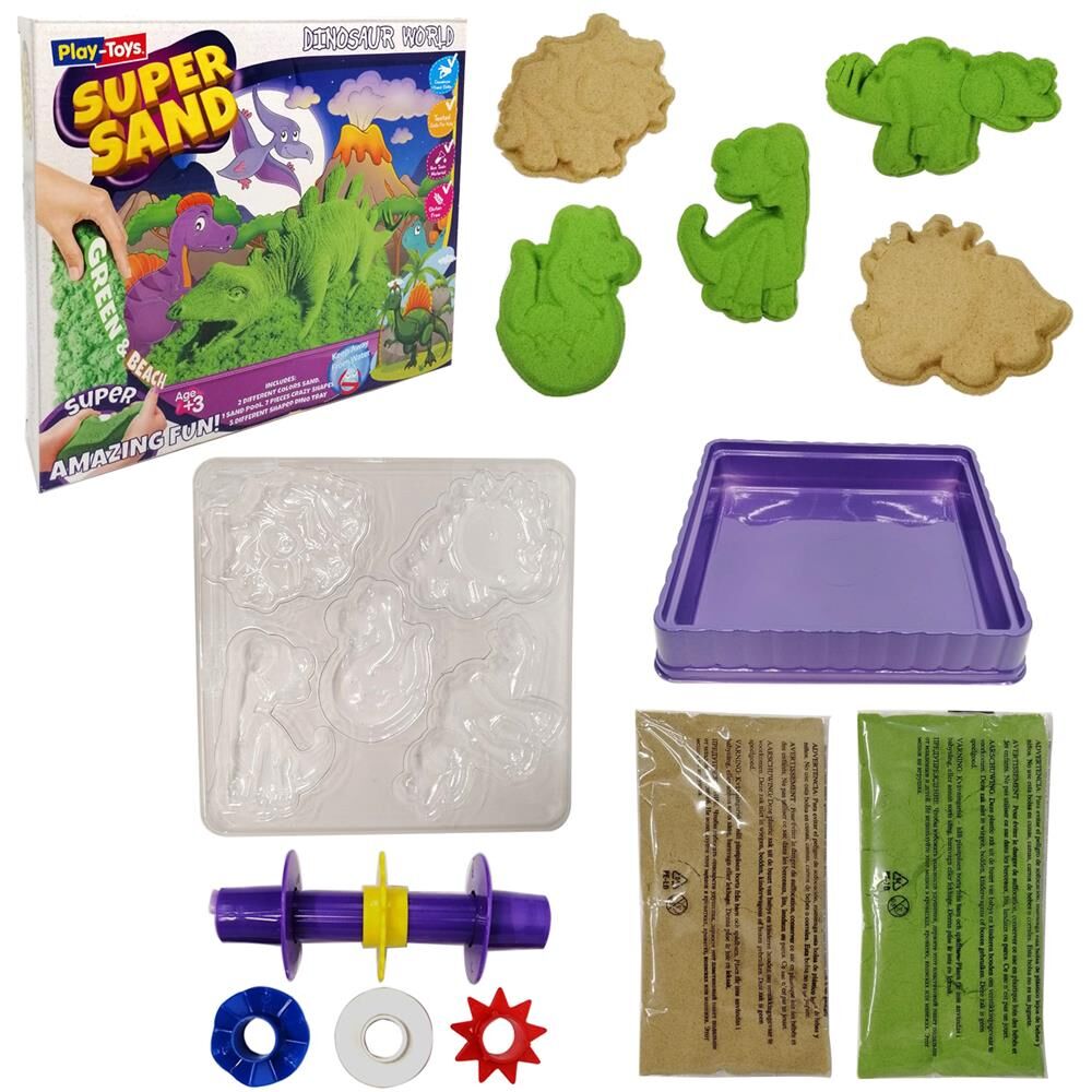 Nessiworld PlayToys Dinazorların Dünyası Oyun Kumu Super Sand
