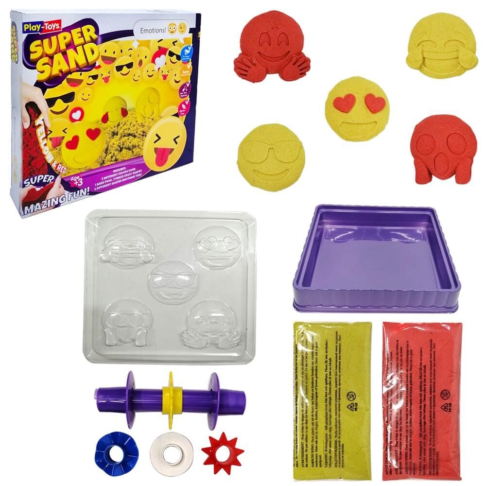 Nessiworld Play-Toys Emoji Oyun Kumu Süper Sand Seti