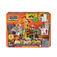 Nessiworld  HPD63 Matchbox Aksiyon Sürücüleri Muhteşem İnşaat Alanı Oyun Seti