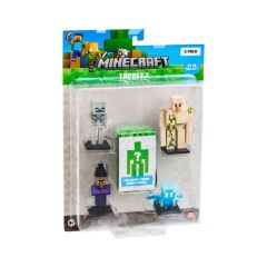Nessiworld PMI MC2040 Minecraft 3D Figür Toppeez 5li Set