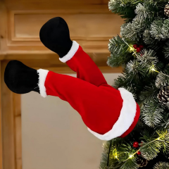 Nessiworld Hareketli Yılbaşı Ağaç Dekoru Noel Baba Bacakları