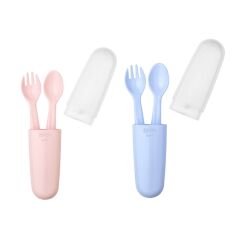 Nessiworld Wee Baby Çatal Kaşık Seti Saklama Kutulu 134